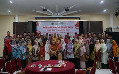 MIN 3 BANYUMAS IKUTI PEMBINAAN KEPEGAWAIAN MENUJU ASN YANG ASIK DAN GOKIL