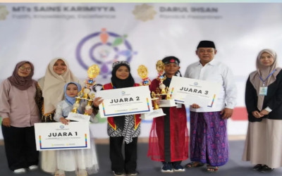 Open House Berlangsung, Prestasi Tetap Melanglang: Murid MIN 3 Banyumas Tunjukkan Kualitas di SPEQTA MATSANI