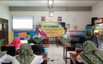 MIN 3 BANYUMAS  GELAR WORKSHOP PENYUSUNAN MODUL AJAR BERBASIS CINTA