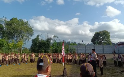 MIN 3 BANYUMAS PERINGATI HARI PRAMUKA KE-64 DENGAN RANGKAIAN KEGIATAN