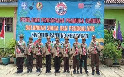SIAGA MIN 3 BANYUMAS IKUTI PENILAIAN PRAMUKA GARUDA DI SD NEGERI 2 PLIKEN