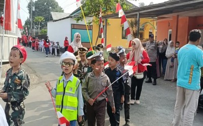 KARNAVAL BUDAYA HUT KE-81 RI DI MIN 3 BANYUMAS BERLANGSUNG SPEKTAKULER